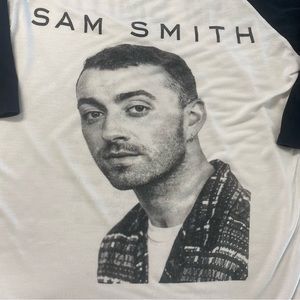 Womens Sam Smith California Tour 3/4 sleeve baseball tee size small
